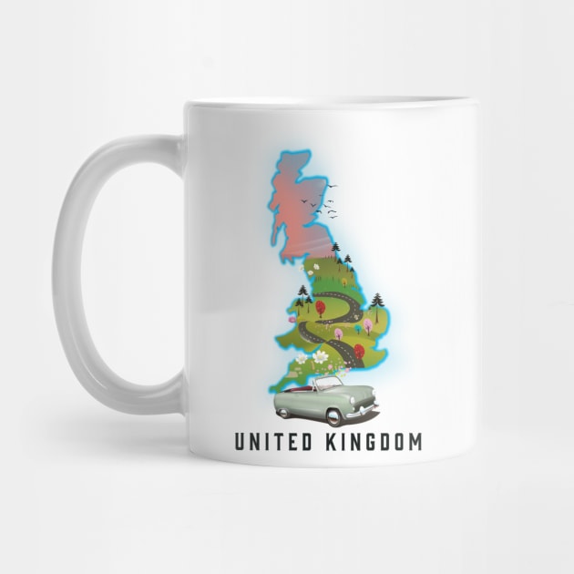 Travel map of the United Kingdom by nickemporium1